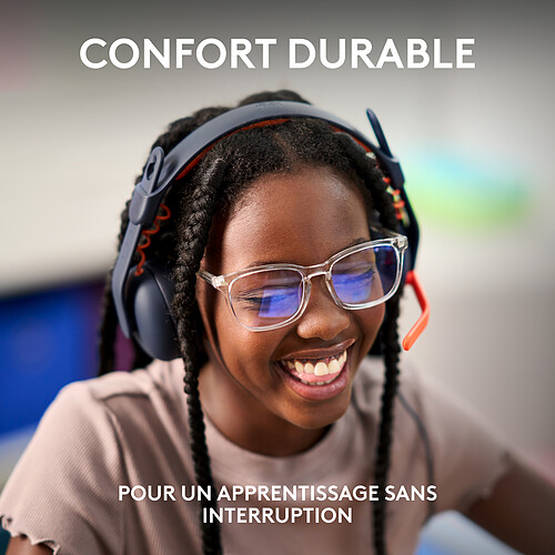 Logitech Zone Learn USB-C Over-Ear Bleu pas cher