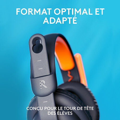 Logitech Zone Learn USB-C Over-Ear Bleu pas cher