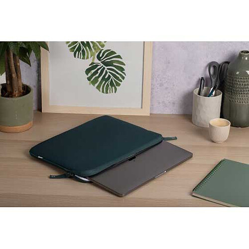 MW Housse MacBook Pro et MacBook Air 13" Basics ²Life 13 pouces Vert/Blanc pas cher
