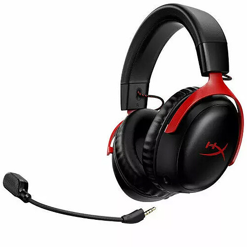 HyperX Cloud III Wireless (noir/rouge) pas cher