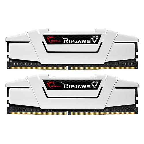 G.Skill RipJaws 5 Series Noir 32 Go (2 x 16 Go) DDR4 3600 MHz CL18 - Blanc pas cher