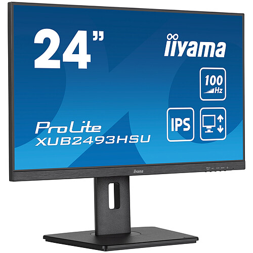 iiyama 23.8" LED - ProLite XUB2493HSU-B6 pas cher