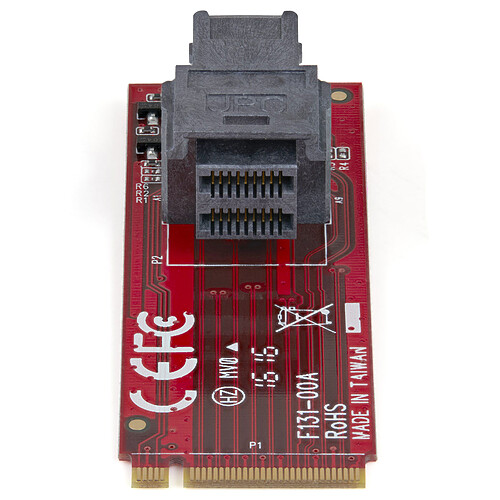 StarTech.com Adaptateur PCIe 4.0 x4 U.2 vers M.2 pas cher