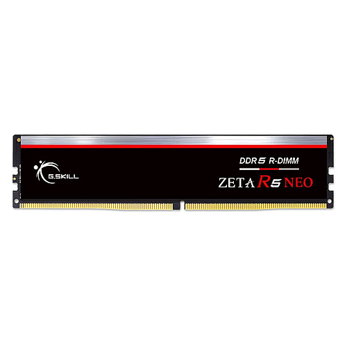 G.Skill Zeta R5 Neo 128 Go (8 x 16 Go) DDR5 ECC Registered 6400 MHz CL32 pas cher