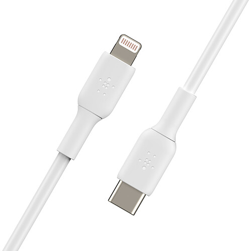 Belkin Boost Charge USB-C vers Lightning (Blanc) - 2 m pas cher