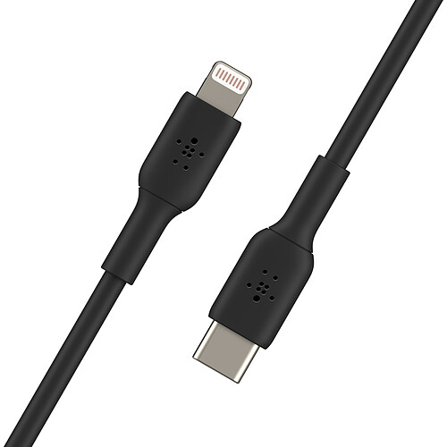 Belkin Boost Charge USB-C vers Lightning 60 W (Noir) - 2 m pas cher