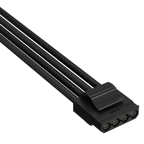 Corsair Premium Câble d'alimentation Molex 4 connecteurs type 5 Gen 5 - Noir pas cher