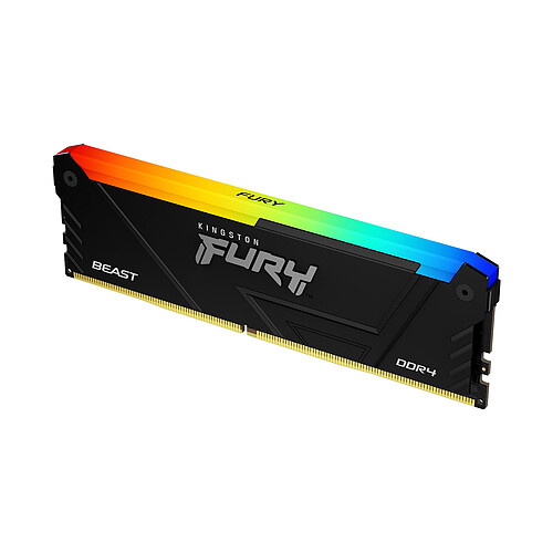 Kingston FURY Beast RGB 32 Go (2 x 16 Go) DDR4 3200 MHz CL16 (KF432C16BB2AK2/32) pas cher