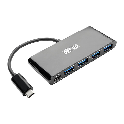 Eaton Tripp Lite Hub USB 3.1 Type-C 4x Ports USB-A , 1x Port USB-C avec Power Delivery 60 W pas cher
