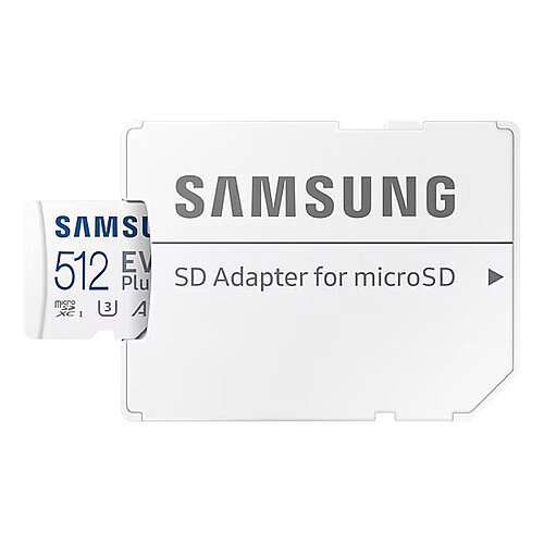 Samsung EVO Plus microSD 512 Go (V2) pas cher