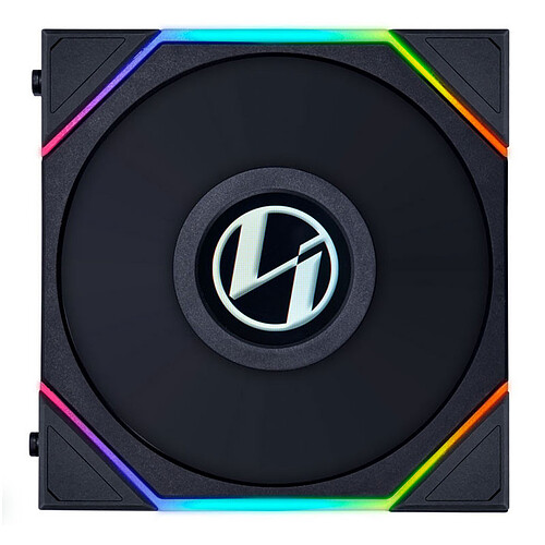 Lian Li Uni Fan TL120 LCD Reverse Blade (noir) - Pack de 3 pas cher