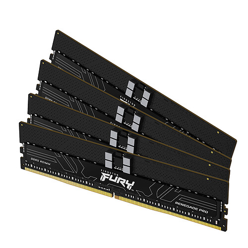 Kingston FURY Renegade Pro 128 Go (8 x 16 Go) DDR5 6000 MHz CL32 pas cher