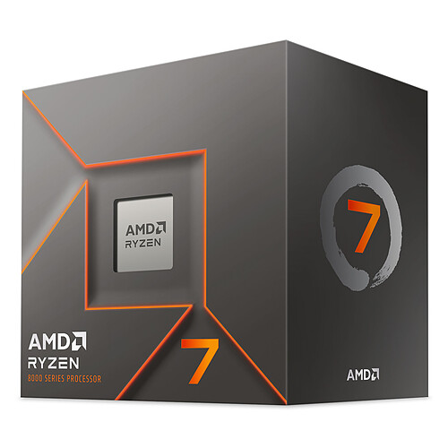 AMD Ryzen 7 8700F Wraith Stealth (4.1 GHz / 5.0 GHz) pas cher