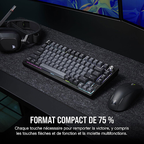 Corsair Gaming K65 Plus Wireless (MLX Red) pas cher