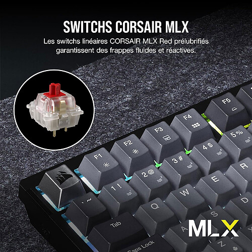 Corsair Gaming K65 Plus Wireless pas cher