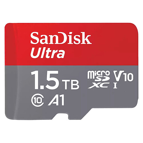 SanDisk Ultra microSD UHS-I U1 1 To 150 Mo/s + Adaptateur SD pas cher