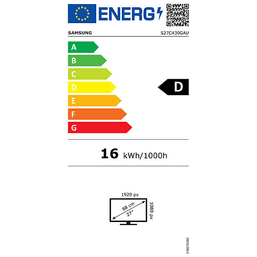 Samsung 27" LED - S27C430GAU pas cher