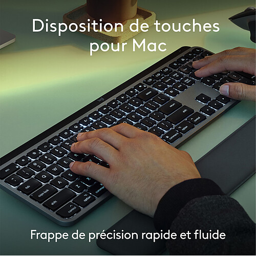 Logitech MX Keys S for Mac (Gris Sidéral) pas cher