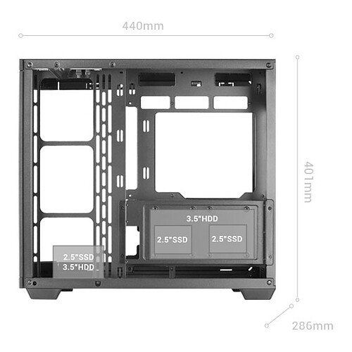 Mars Gaming MC-3TCORE (Noir) pas cher