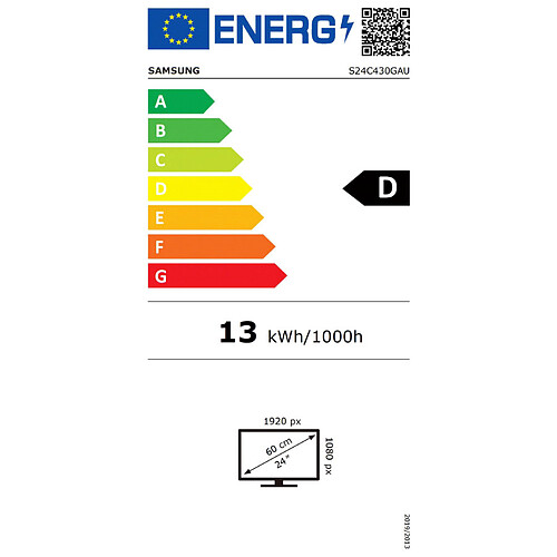 Samsung 24" LED - S24C430GAU pas cher