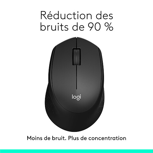 Logitech M330 Silent Plus (Noir) pas cher