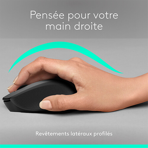 Logitech M330 Silent Plus (Noir) pas cher