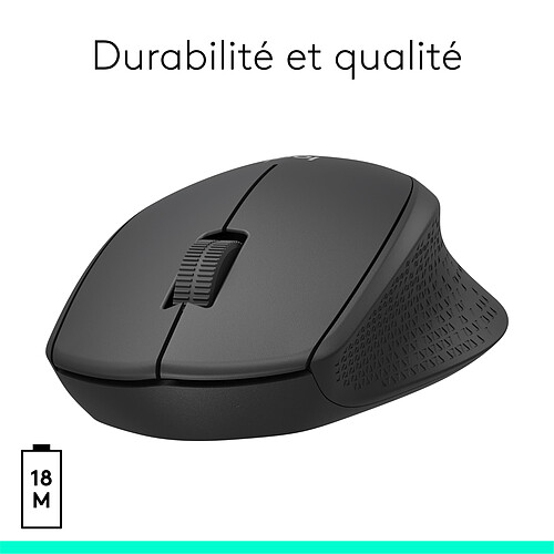 Logitech M330 Silent Plus (Noir) pas cher