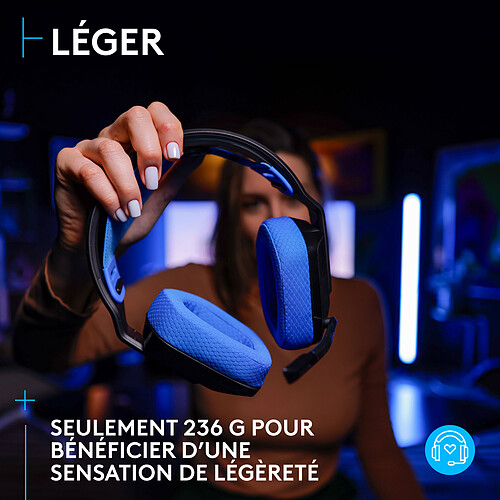 Logitech G G535 Lightspeed Wireless (Noir) pas cher