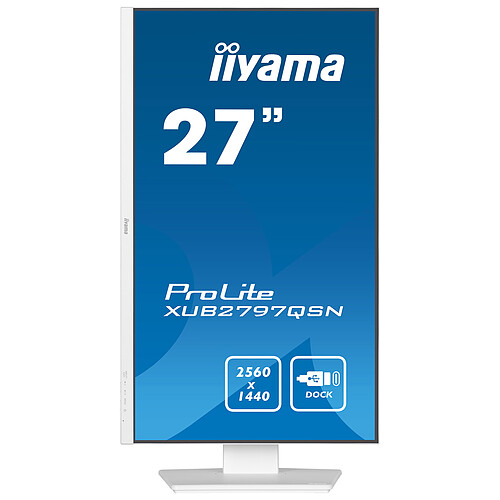 iiyama 27" LED - ProLite XUB2797QSN-W1 pas cher