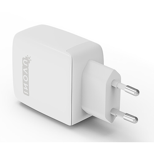 INOVU Chargeur Secteur USB-C 65 W Power Delivery GaN + TEXTORM Câble USB-C 3.1 Gen 2 (10 Gbps) - Mâle/Mâle - 1 M pas cher