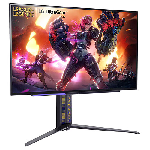 LG 26.5" OLED - UltraGear 27GR95QL-B Edition League of Legends pas cher