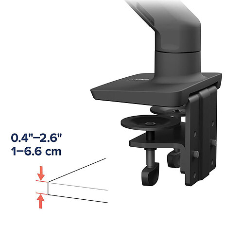 Ergotron HX Kit de fixation bureau pour bras (Noir) pas cher