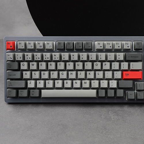 The Keyboard House Maple Pro MX Red (Gris) pas cher