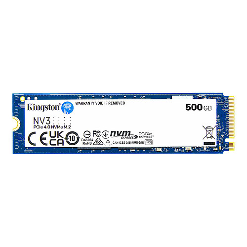 Kingston SSD NV3 500 Go pas cher