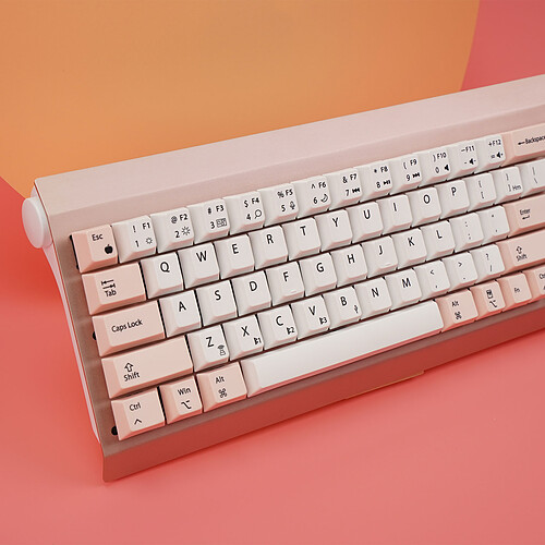 The Keyboard House Gingko Pro MX Red (Rose) pas cher