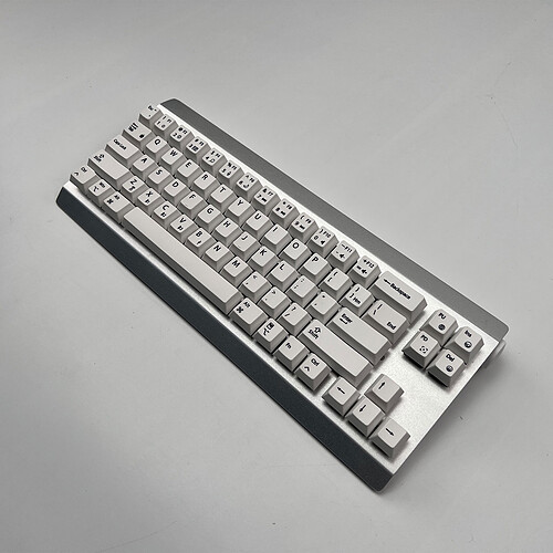 The Keyboard House Gingko Pro MX Red (Argent) pas cher