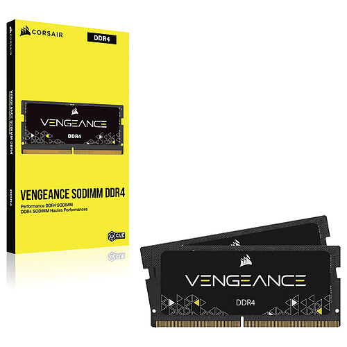 Corsair Vengeance SO-DIMM DDR4 64 Go (2 x 32 Go) 3200 MHz CL22 pas cher