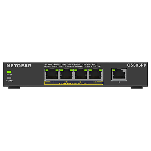 Netgear GS305PPv3 pas cher