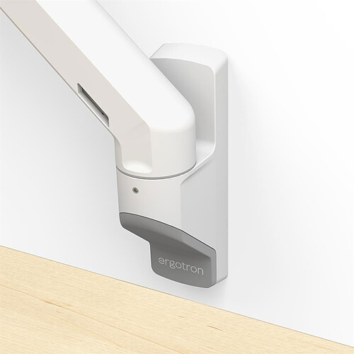 Ergotron HX Kit de fixation murale pour bras (Blanc) pas cher