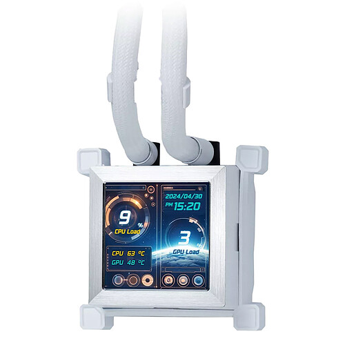 Lian Li Hydroshift LCD 360TL (blanc) pas cher