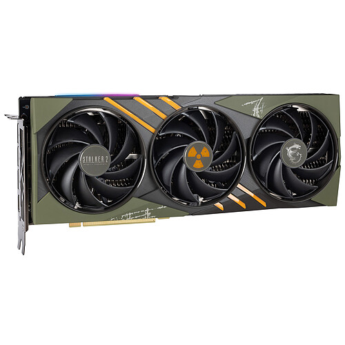 MSI GeForce RTX 4070 TI SUPER 16G GAMING SLIM Stalker 2 EDITION + Jeu S.T.A.L.K.E.R. 2 : Heart of Chornobyl DELUXE EDITION pas cher