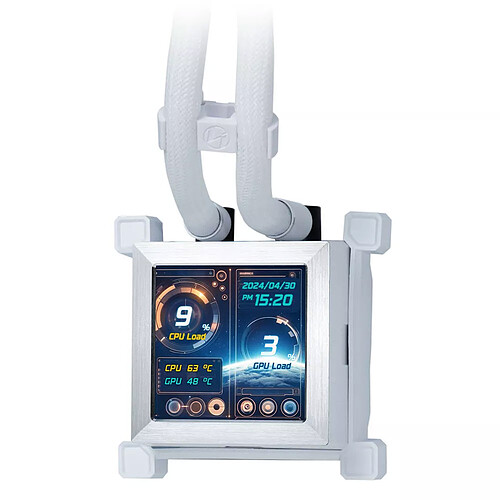 Lian Li Hydroshift LCD 360S (blanc) pas cher