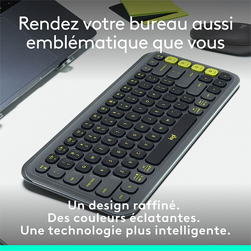 Logitech POP Icon Keys (Graphite) pas cher