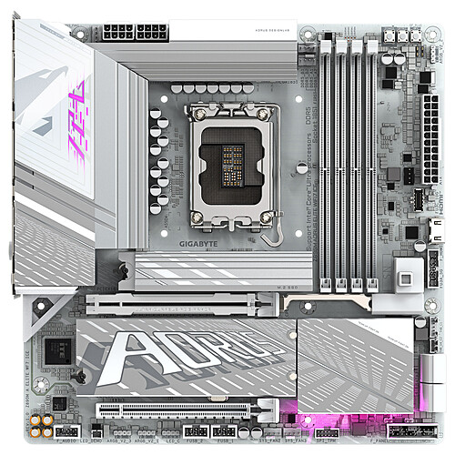 Gigabyte Z890M AORUS ELITE WIFI7 ICE pas cher