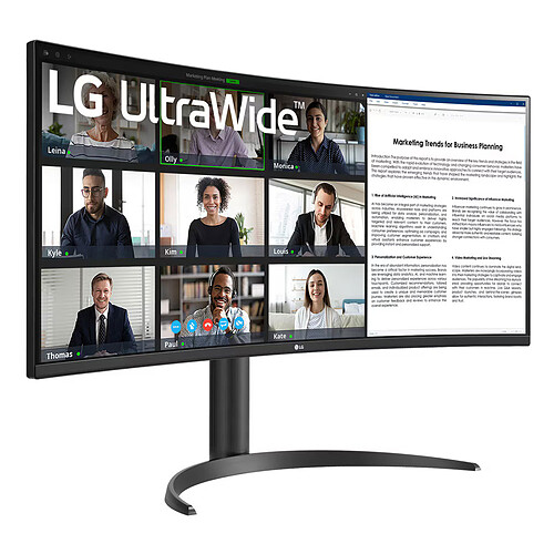 LG 34" LED - UltraWide 34WR55QK-B pas cher