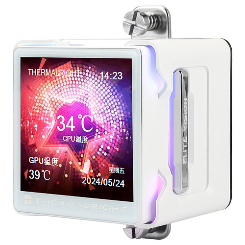 Thermalright Elite Vision 360 ARGB - Blanc pas cher