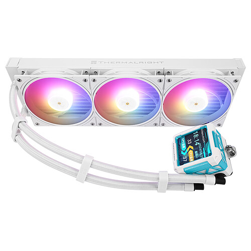 Thermalright Frozen Warframe PRO 360 ARGB - Blanc pas cher