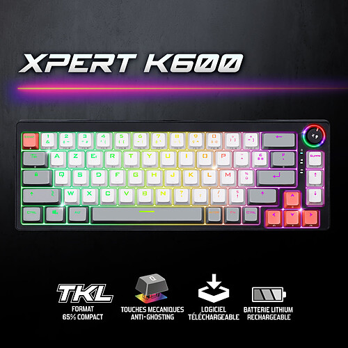 Spirit of Gamer Xpert-K600 (Noir) pas cher