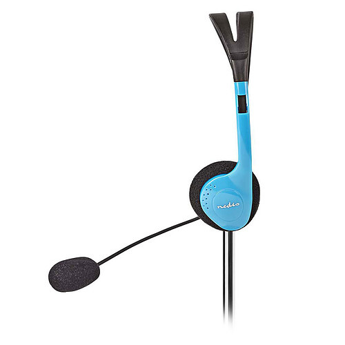 Nedis Portable Stereo Headset (Bleu) pas cher