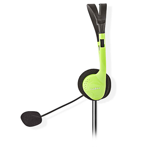 Nedis Portable Stereo Headset (Vert) pas cher